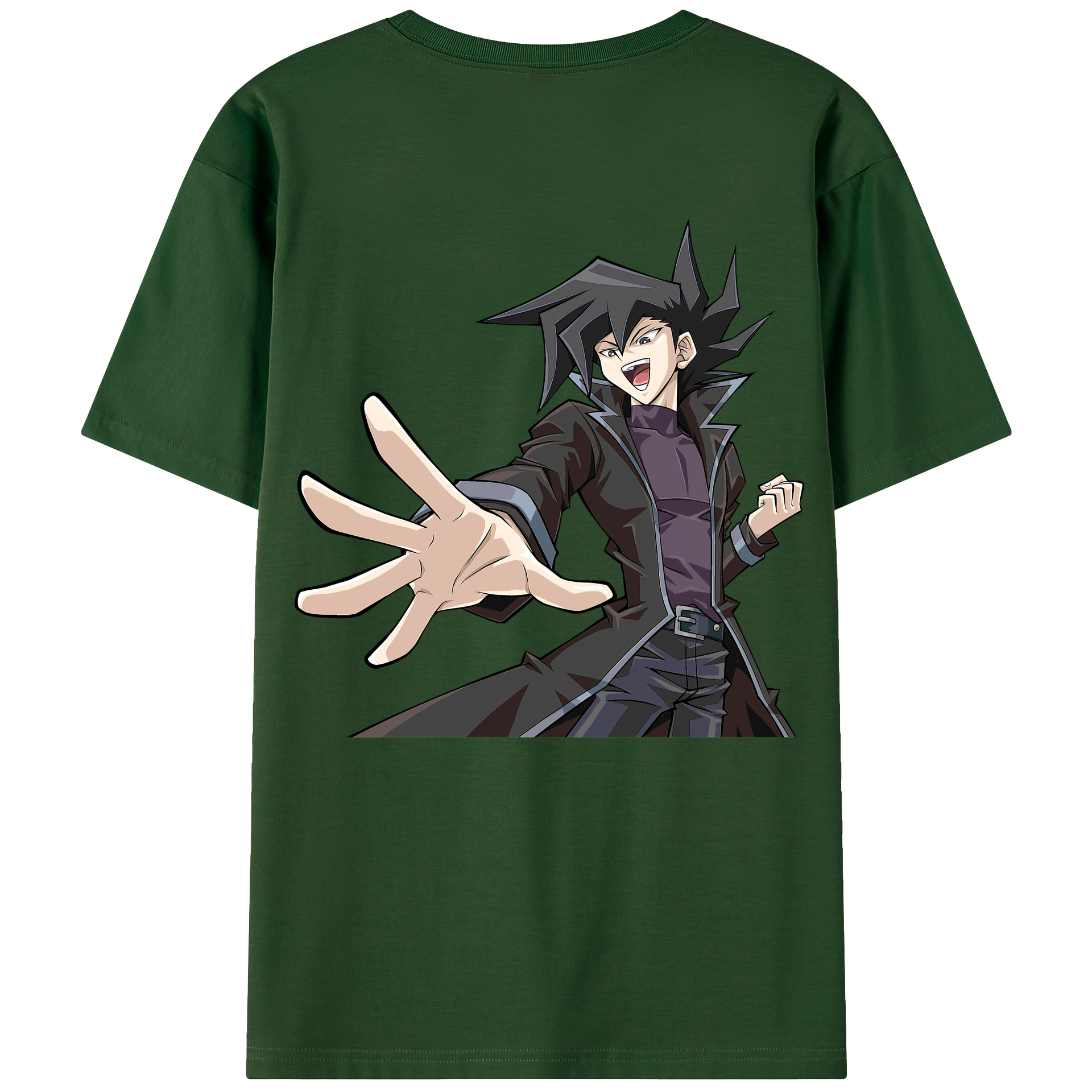 （画像用） 遊☆戯☆王 Yu-Gi-Oh! 綿100％半袖Tシャツ（背面プリント）